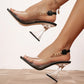 Liyke sandales Transparentes pour Femmes