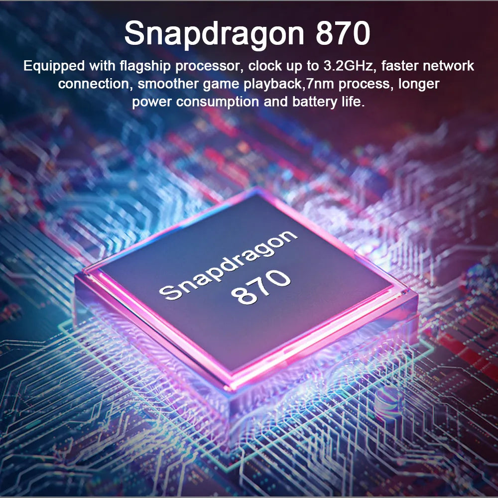 Nouvelle Tablette 2023 : Écran 4K HD, Snapdragon 870, Android